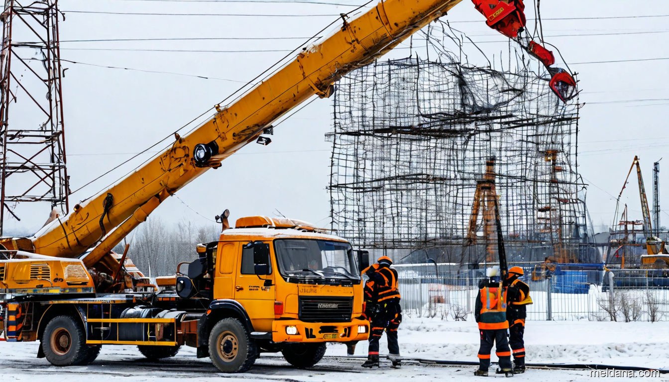 Монтаж антидроновой сетки и ЗОК под ключ в Норильске