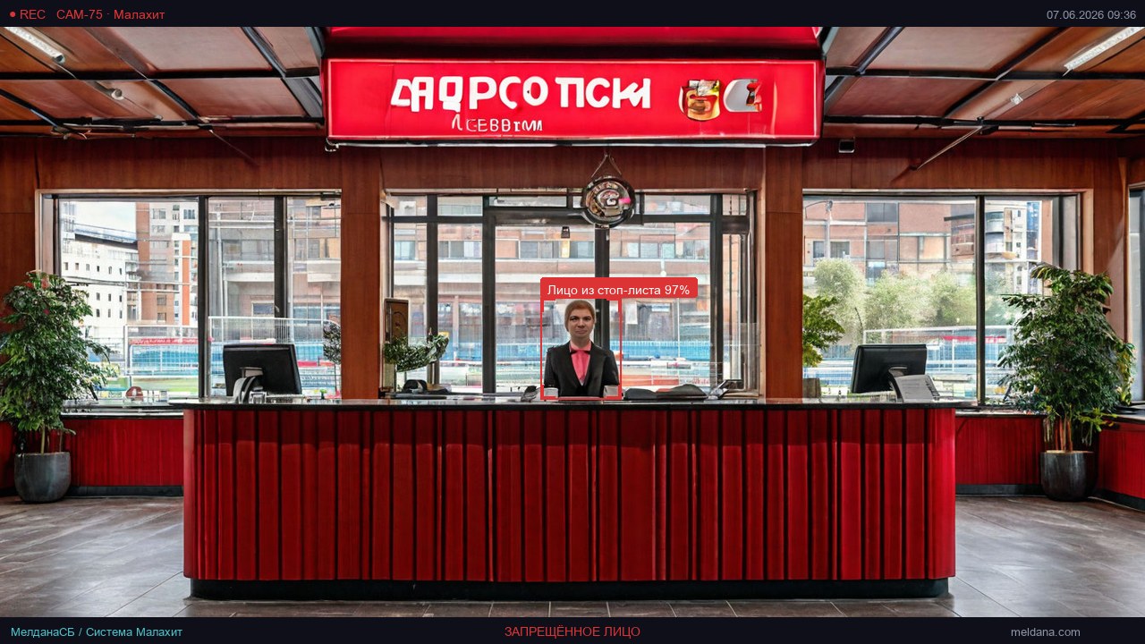 Детекция запрещённых лиц на стадионе в Норильске — от 4 200 ₽/стадион/мес