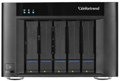 Система хранения Infortrend EonStor GSe Pro 105-C Intel x5 2.5/3.5 1x250W (GSEP1050000C-8732)  Система хранения Infortrend EonStor GSe Pro 105-C Intel x5 2.5/3.5 1x250W (GSEP1050000C-8732)