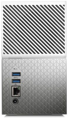 Сетевое хранилище NAS WD Original 6Tb WDBMUT0060JWT-EESN My Cloud Home Duo 2xDisk 2-bay 