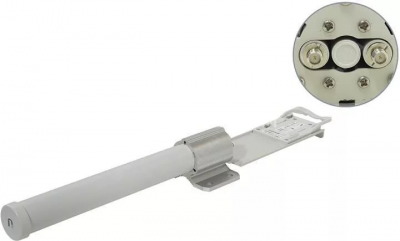Антенна всенаправленная MIMO 2x2, 10 дБ, 5,15-5,85 ГГц, 360°x12°, 2* RP-SMA  сверху