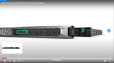 Сервер HPE ProLiant DL360 Gen10 1x6242 1x32Gb 8SFF P408i-a 10/25Gb 2p 1x800W (P19180-B21) 
