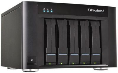 Система хранения Infortrend EonStor GSe Pro 105-C Intel x5 2.5/3.5 1x250W (GSEP1050000C-8732)  Система хранения Infortrend EonStor GSe Pro 105-C Intel x5 2.5/3.5 1x250W (GSEP1050000C-8732)