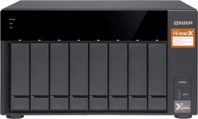Сетевое хранилище NAS Qnap Original TS-832X-8G 8-bay 